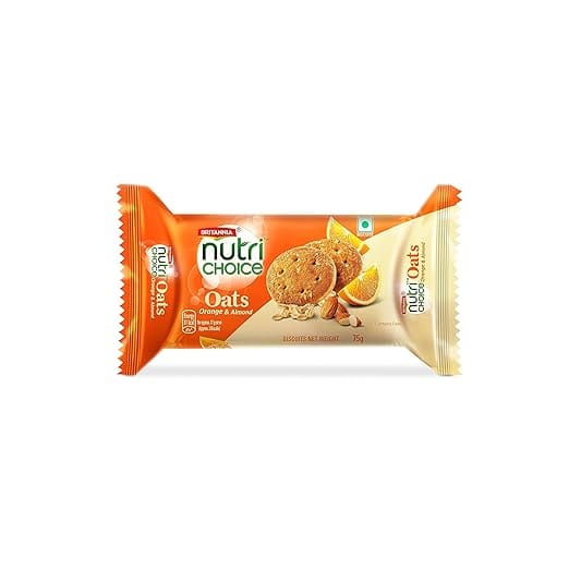 Britannia NutriChoice Digestive Zero Biscuits - No Maida & Zero Added Sugar, Made From Whole Wheat, Fibre Rich, 100 g