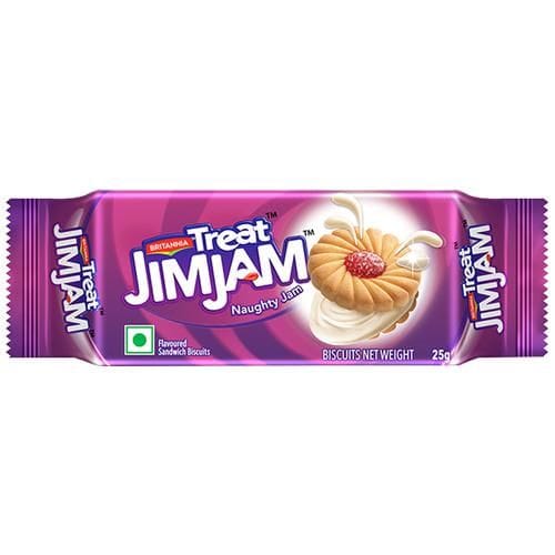 Britannia Treat - Jim Jam Biscuits, 20x25 g Multipack