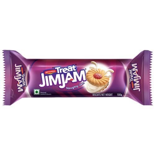 Britannia Treat - Jim Jam Biscuits, 12x100 g Multipack