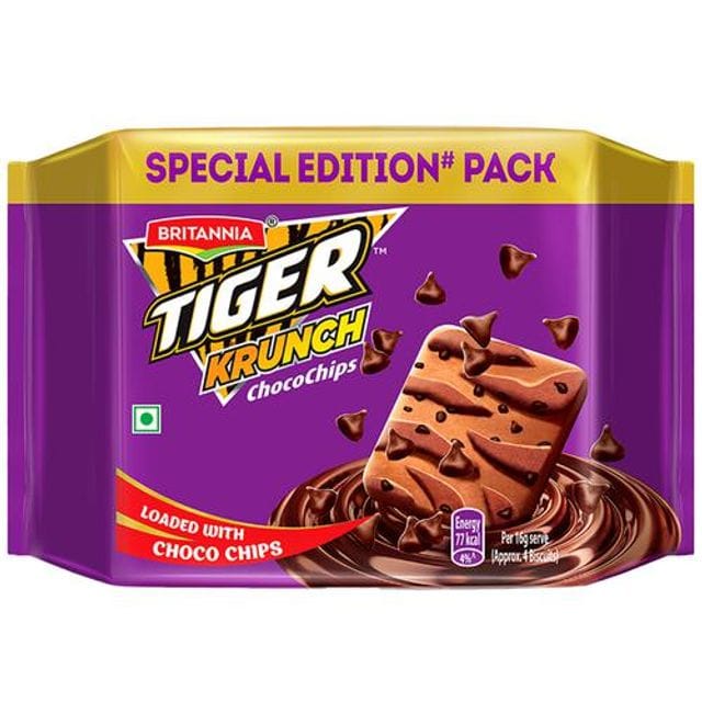Britannia Tiger Krunch Biscuits, 400 g