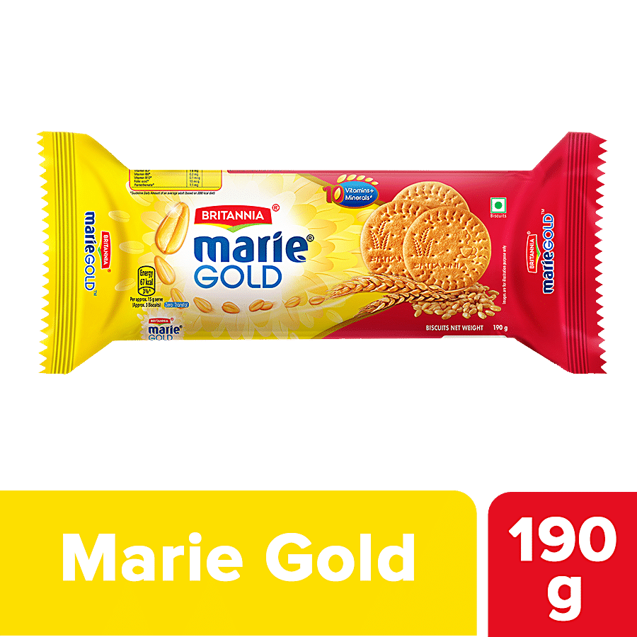 Britannia Marie Gold Biscuits, 190 G