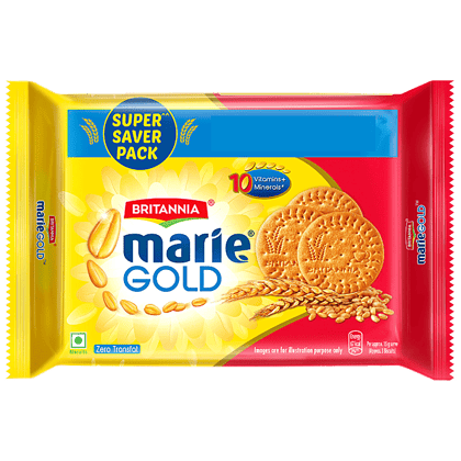 Britannia Marie Gold Biscuit, Crunchy, Light, Zero Trans Fat, Ready To Eat, 950 G