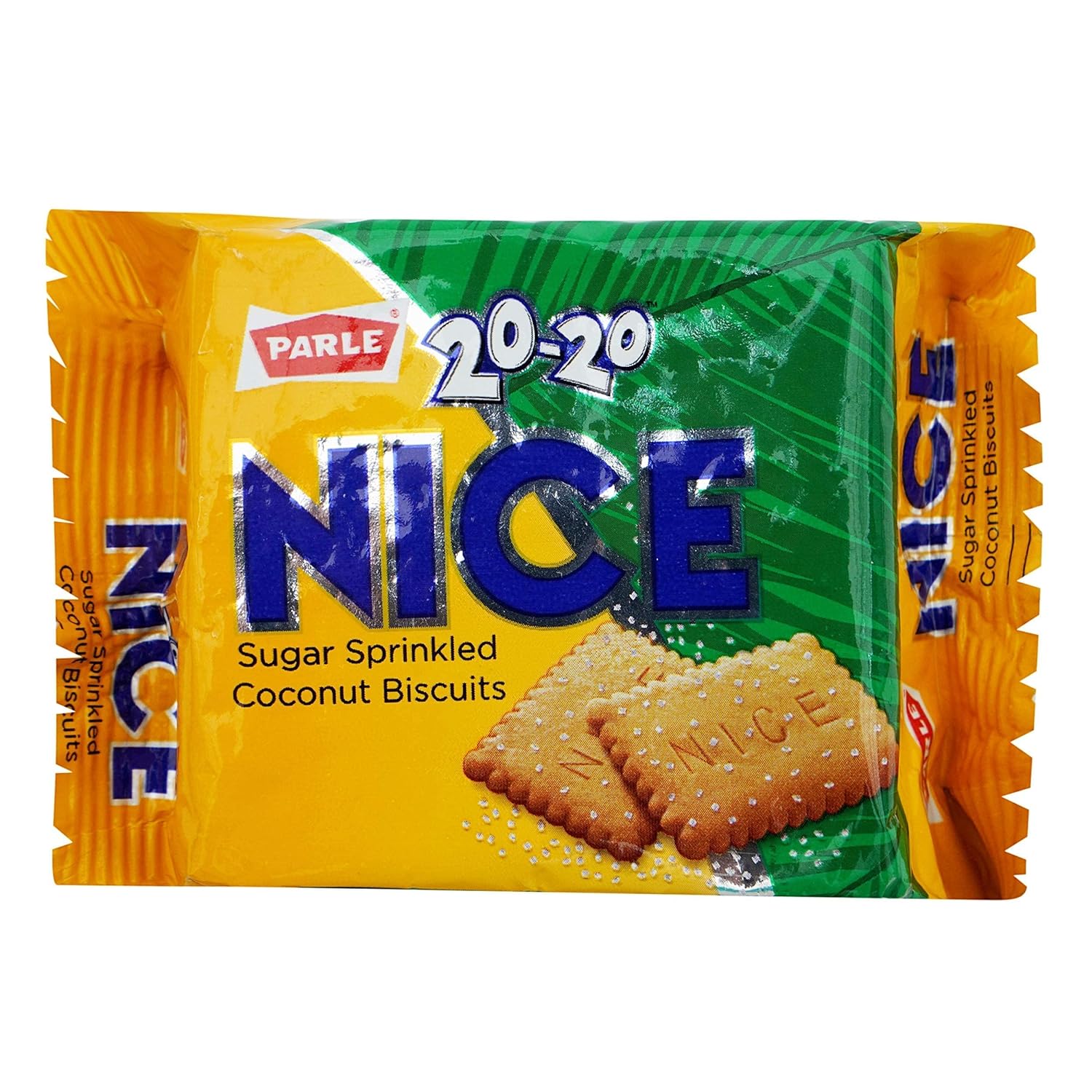 Parle 20, 20 Nice Sugar Sprinkled Biscuits, 68.75G Pack