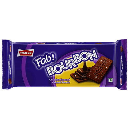 Parle Fab Bourbon, 150 G Pouch