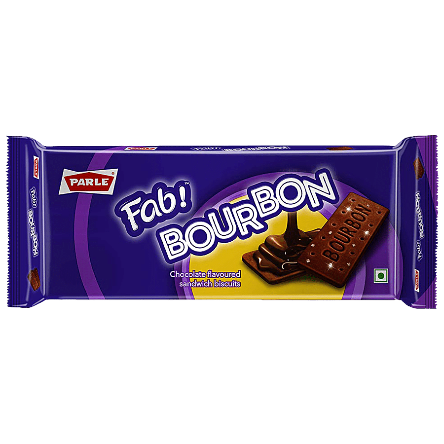 Parle Fab Bourbon, 150 G Pouch