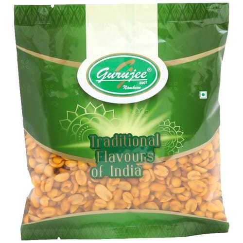 Gurujee Namkeen Congress Peanuts, Rich, Crispy, Ready To Eat Savouries, No Preservatives, 150 G