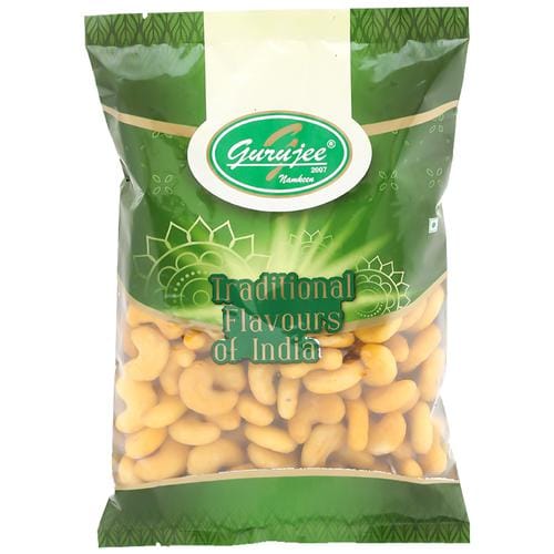 Gurujee Namkeen Cashew Namkeen, Rich, Crispy, Ready To Eat Savouries, No Preservatives, 150 G