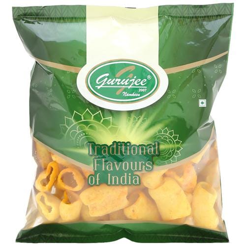 Gurujee Namkeen Gold Finger Masala, Rich, Crispy, Ready To Eat Savouries, No Preservatives, 70 G