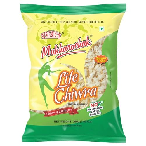 Mukharochak Lite Chiwra Namkeen, 200 G