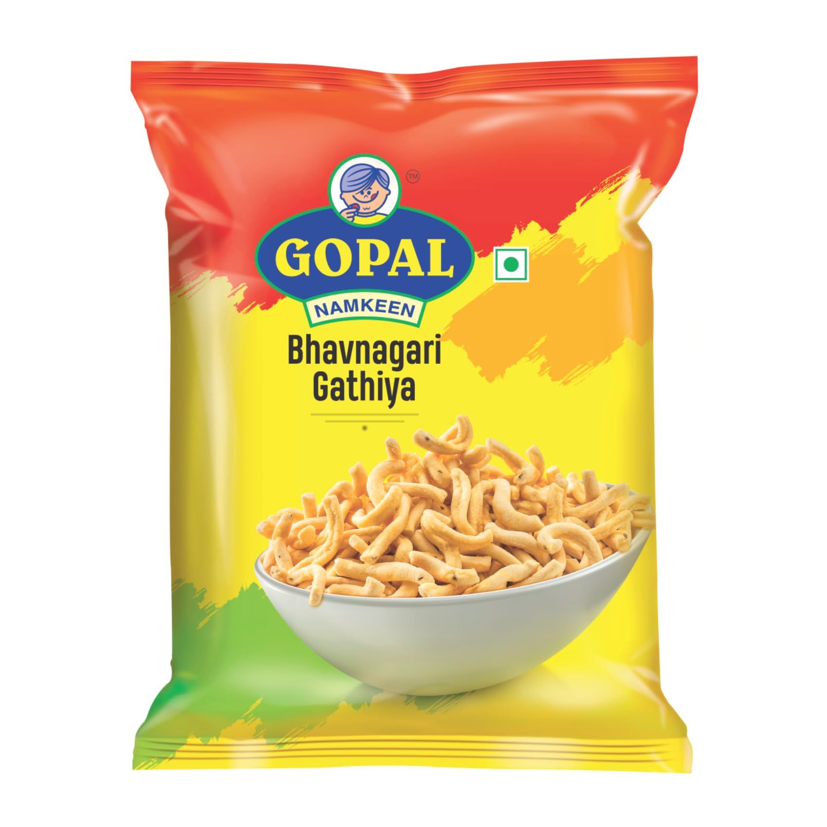 Gopal Namkeen Bhavnagari Gathiya, 2 Kg (4 X 500 G)