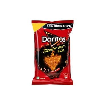 Doritos Sizzlin’ Hot Nacho Namkeen, 42G