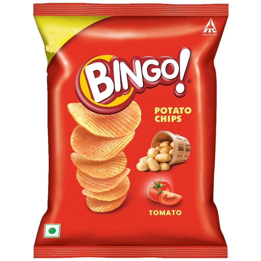 Bingo Potato Chips Tomato, 52G