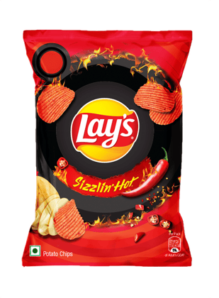 Lay's Potato Chips, Sizzlin Hot, 26G