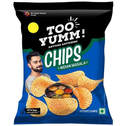 Too Yumm Potato Chips, Indian Masala, 25G