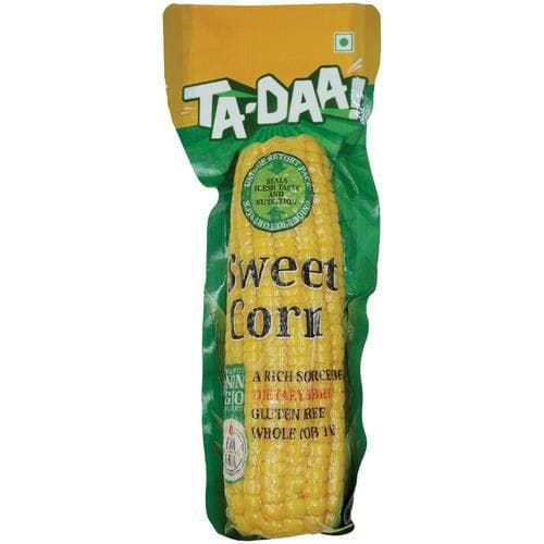 Tadaa Boiled Sweet Corn On Cob, Single, 1 Pc Pouch