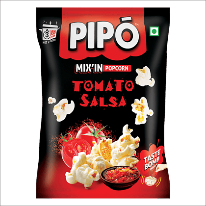 Pipo Mix'In Popcorn, Tomato Salsa, 60 G Pouch