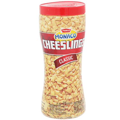 Parle Monaco Cheesling, 300 G Bottle