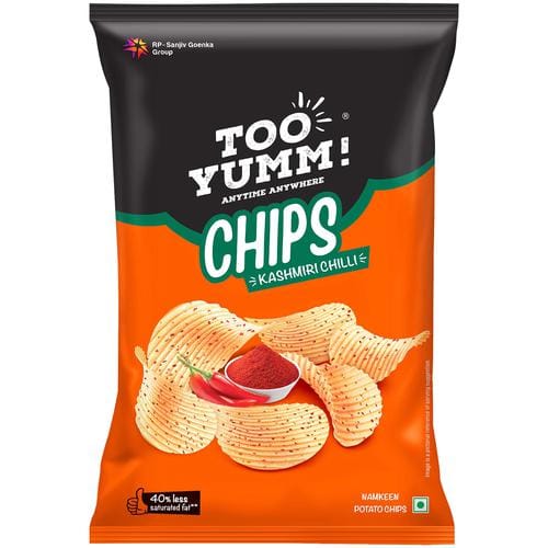 Too Yumm! Kashmiri Chilli Flavour Potato Chips, 90 G