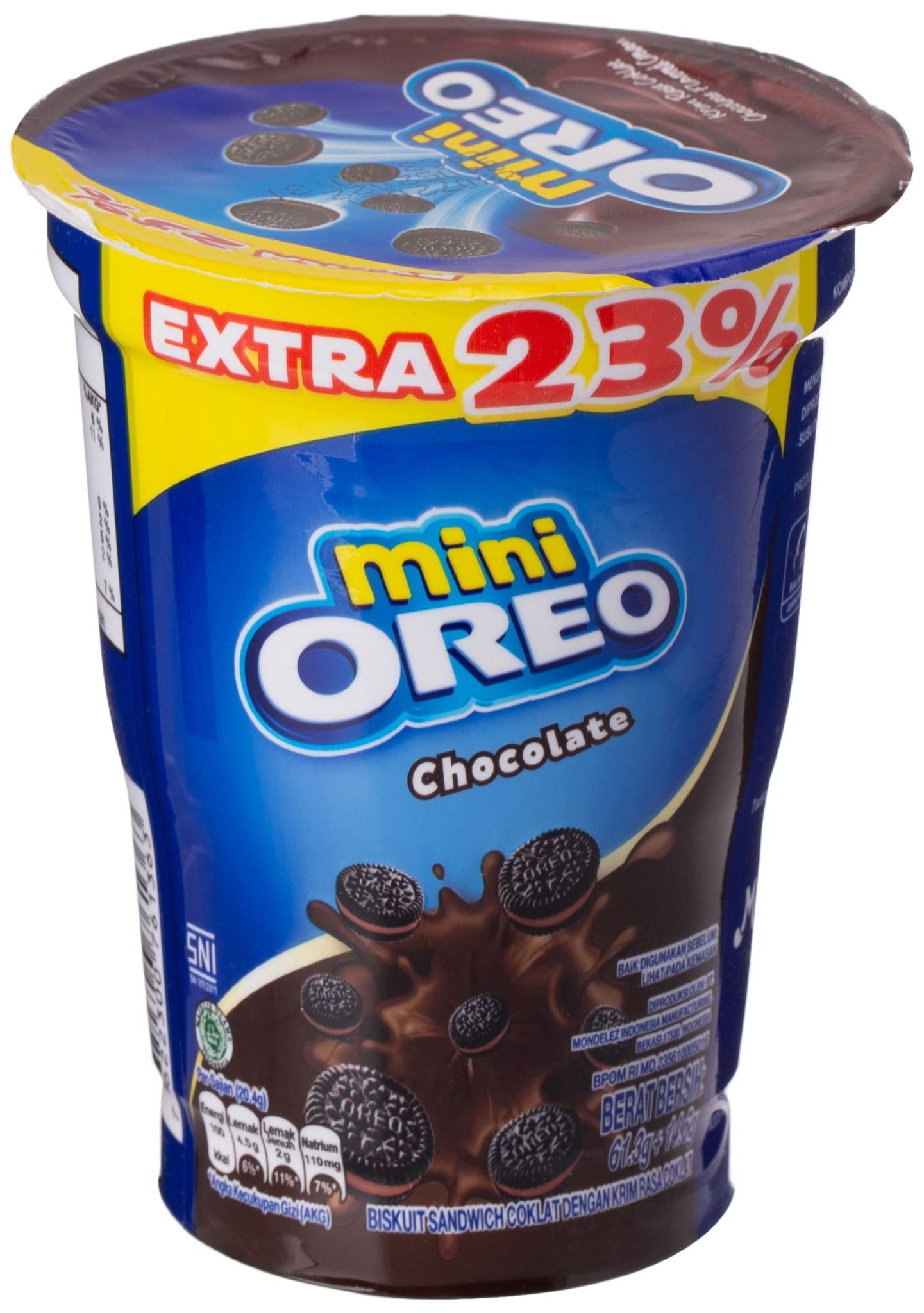 Oreo Mini Chocolate Flavoured Cream Biscuit Cup, 2 X, 67 G