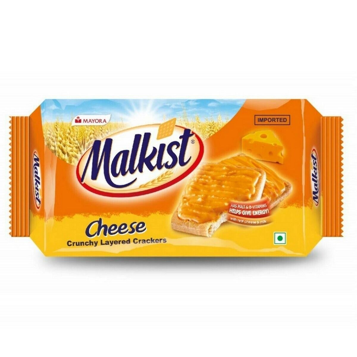 Malkist Cheese Crackers 138Gm