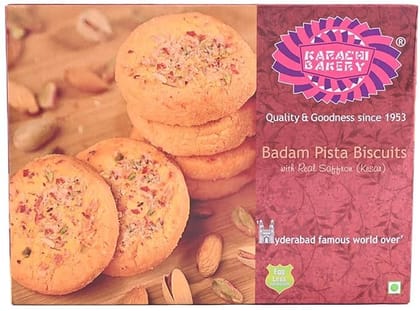 Karachi Bakery Pista Almond Biscuits, 400G