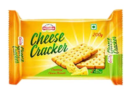 Priyagold Cheese Chacker Biscuits, 200Gm (Pack Of 5)