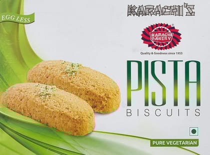 Karachi Bakery Biscuits, Green Pista, 400G