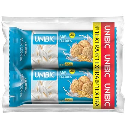 Unibic Milk Cookies, 100 G (1+1)
