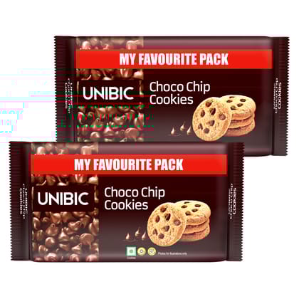 Unibic Choco Chip Cookie, 600 Gm (300 Gm X 2)
