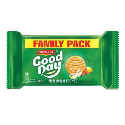 Britannia Good Day Pista Badam Cookies, 600G