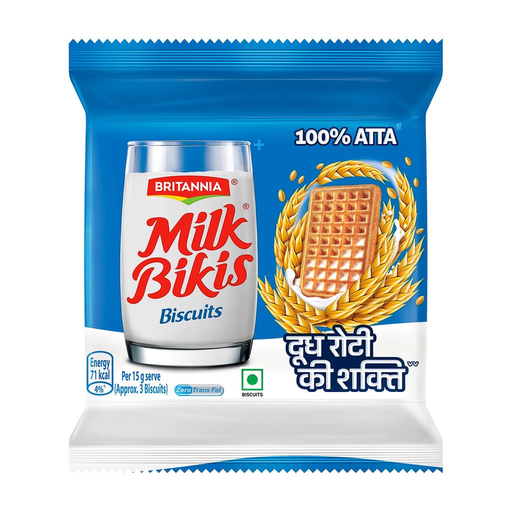 Britannia Milk Bikis Biscuits, 170.5G Or 190.5G