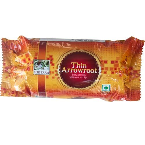 Bisk Farm Biscuits, Thin Arrowroot, 85 G Pouch