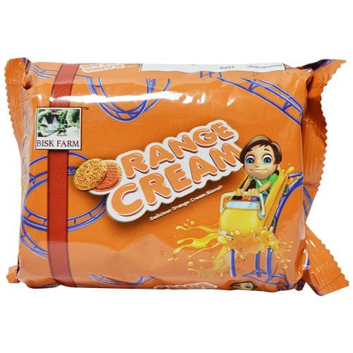 Bisk Farm Cream Biscuits, Orange, 150 G