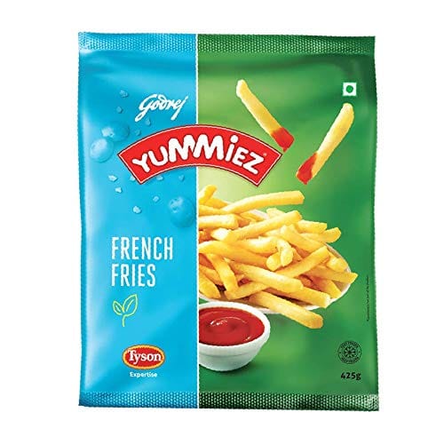 Godrej Yummiez French Fries Pouch, 425 G