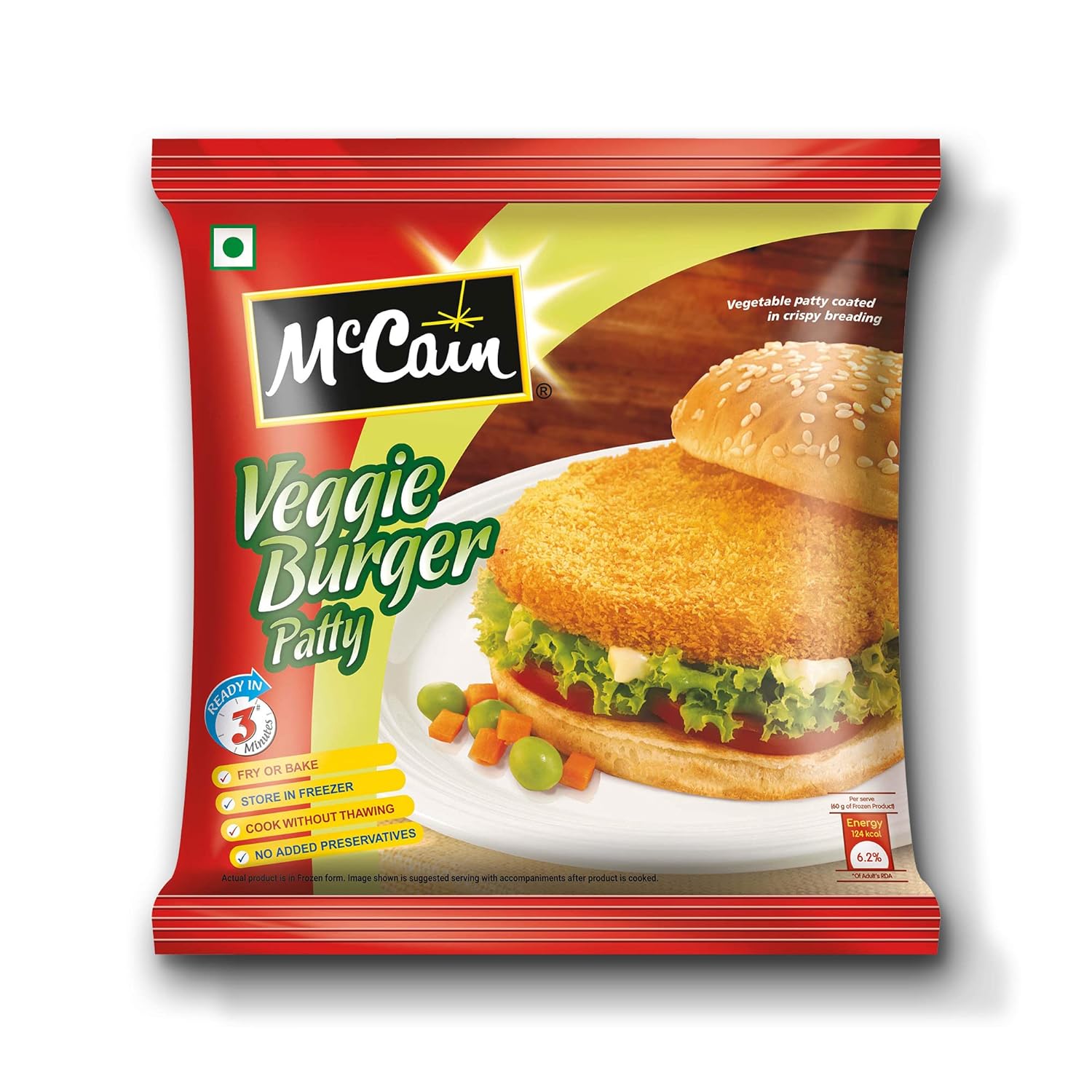 Mccain Veggie Burger, 360 G