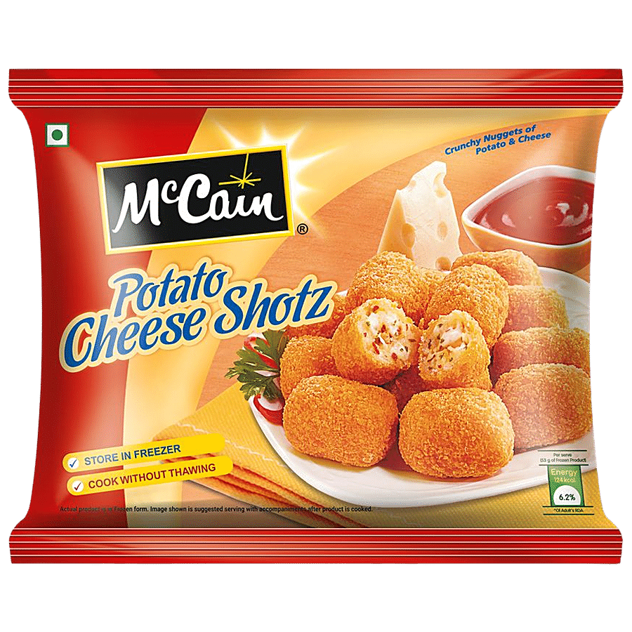 McCain Potato Cheese Shotz, 250 g