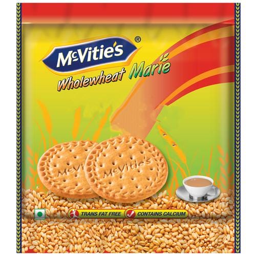 Mcvitie's Wholewheat Marie Biscuits, Goodness Of Calcium, Super Saver Family Pack, 1 Kg