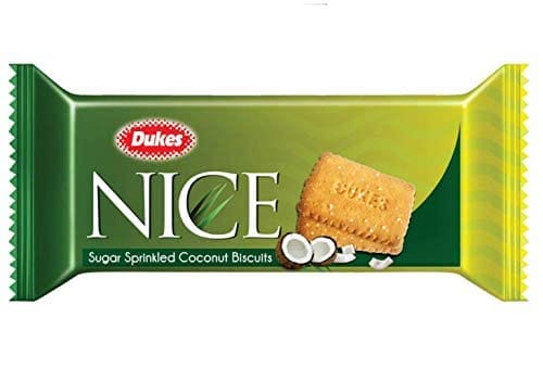 Dukes Nice Sugar Sprinkled Coconut Biscuit (Buy 2 Get, 1 Free, 435G/450G) Grammage May Vary