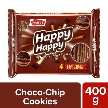 Parle Original Happy Choco Chip Happy Cookies, 400 Grams