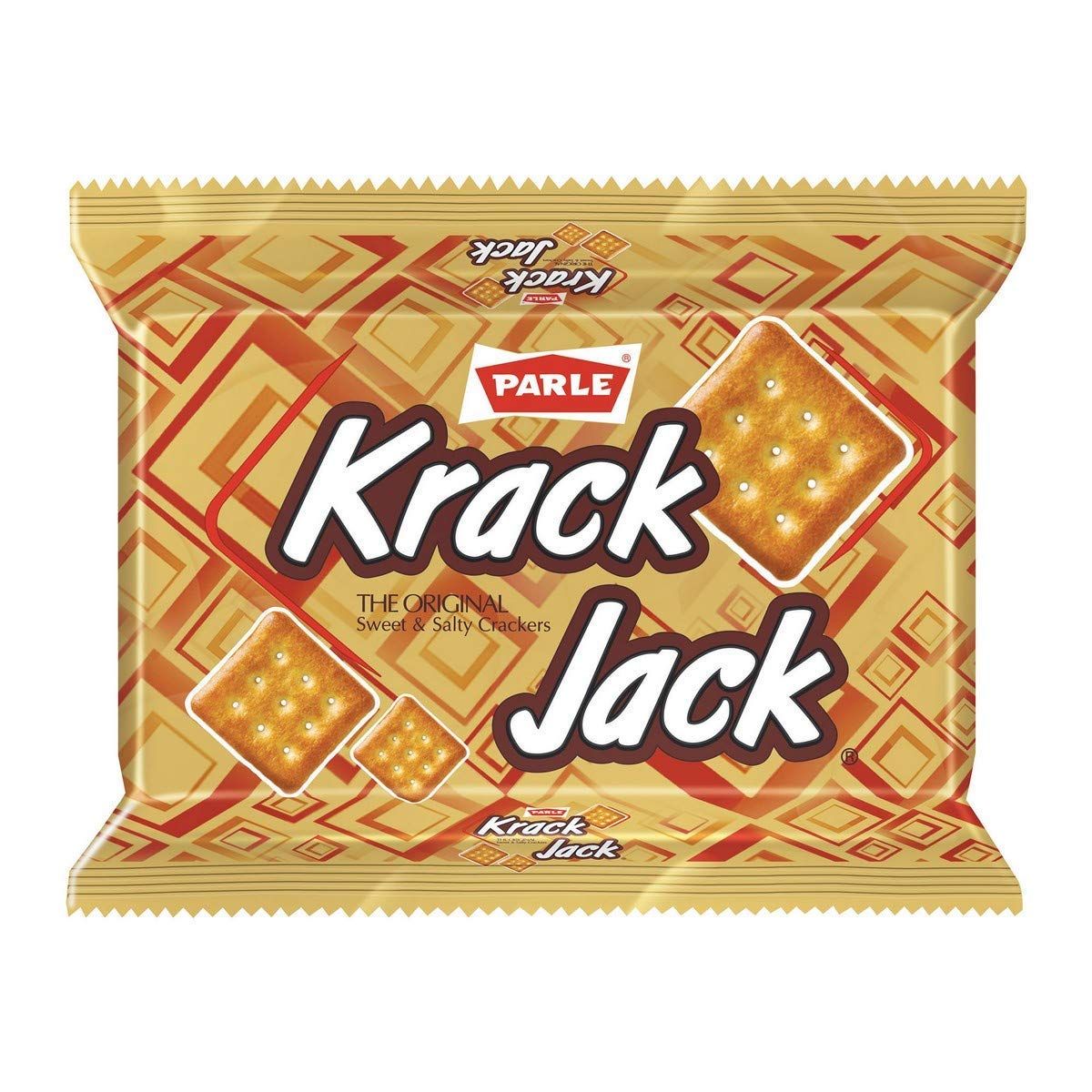 Parle Krackjack, 200G (Weight May Vary)