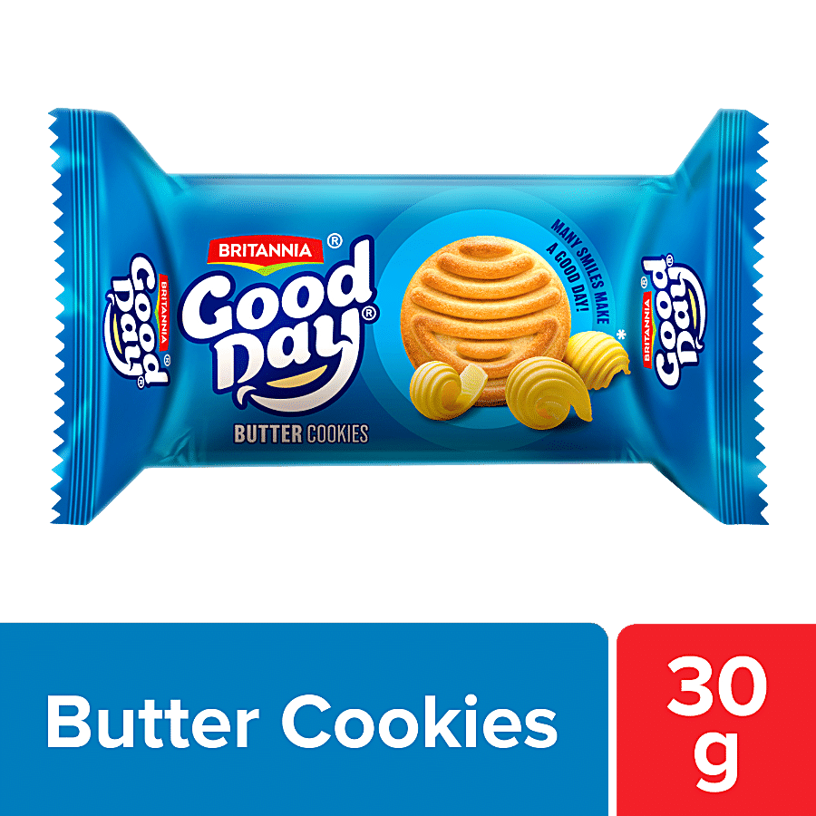Britannia Good Day Butter Cookies, 27.5 G