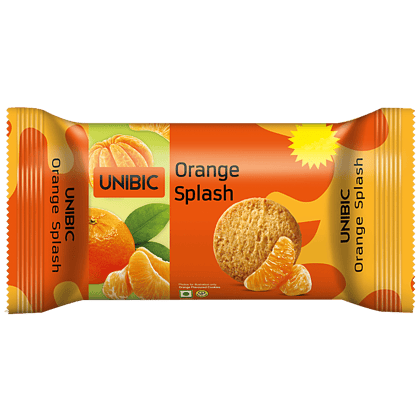 Unibic Orange Splash Cookies, 60 G (Pack Of 12)