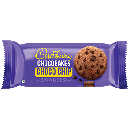 Cadbury Chocobakes Choco Chip Cookies, Delicious Treat, 83 G