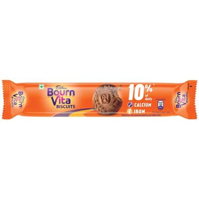 Cadbury Bournvita Biscuits Biscuits, Cookies With Prohealth Vitamins, 120 G Pouch