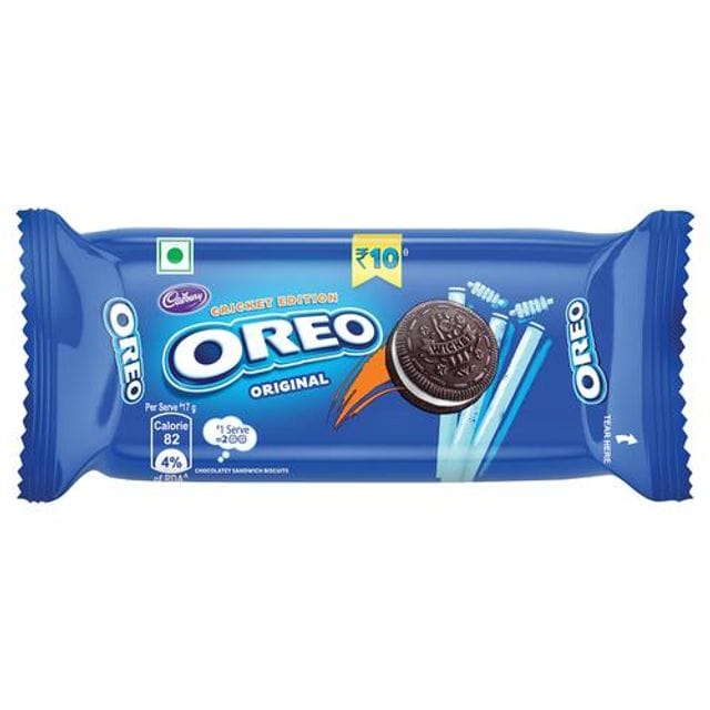 Cadbury Oreo Vanilla Flavour Biscuit Cream Sandwich, 43.75 G