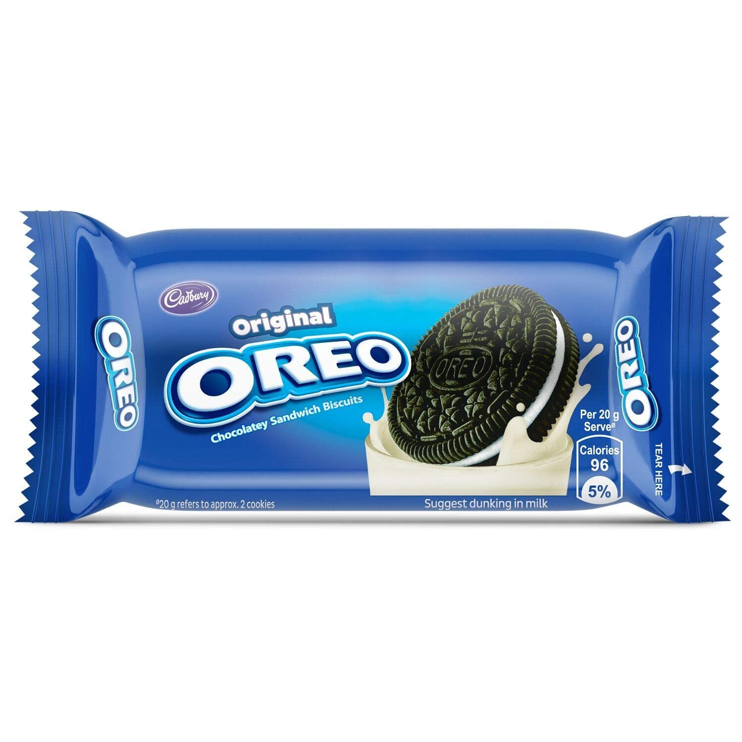 Cadbury Oreo Original Vanilla Creme Biscuit, 46.3G