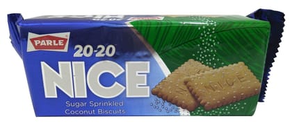 Parle 20, 20 Nice Biscuits, Coconut, 150G Pack