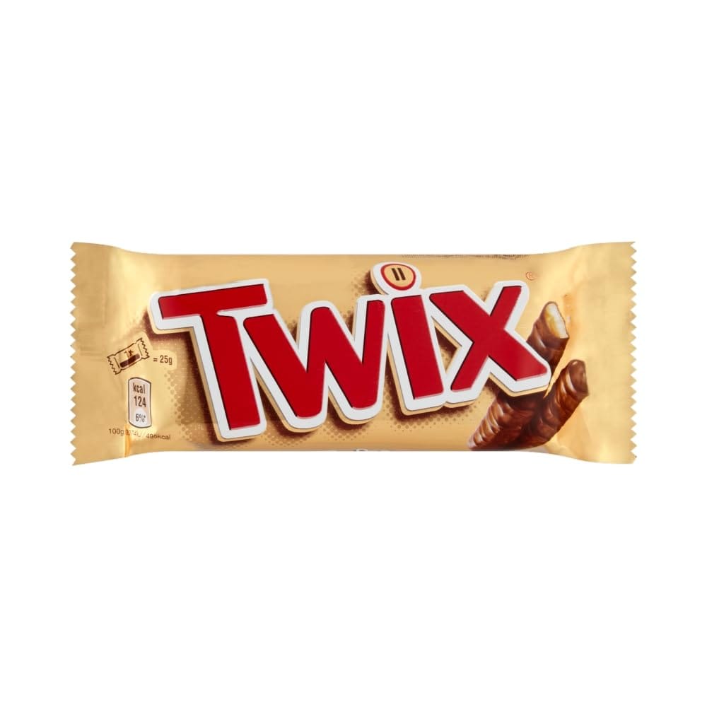 Twix Chocolate Bar, 50 G