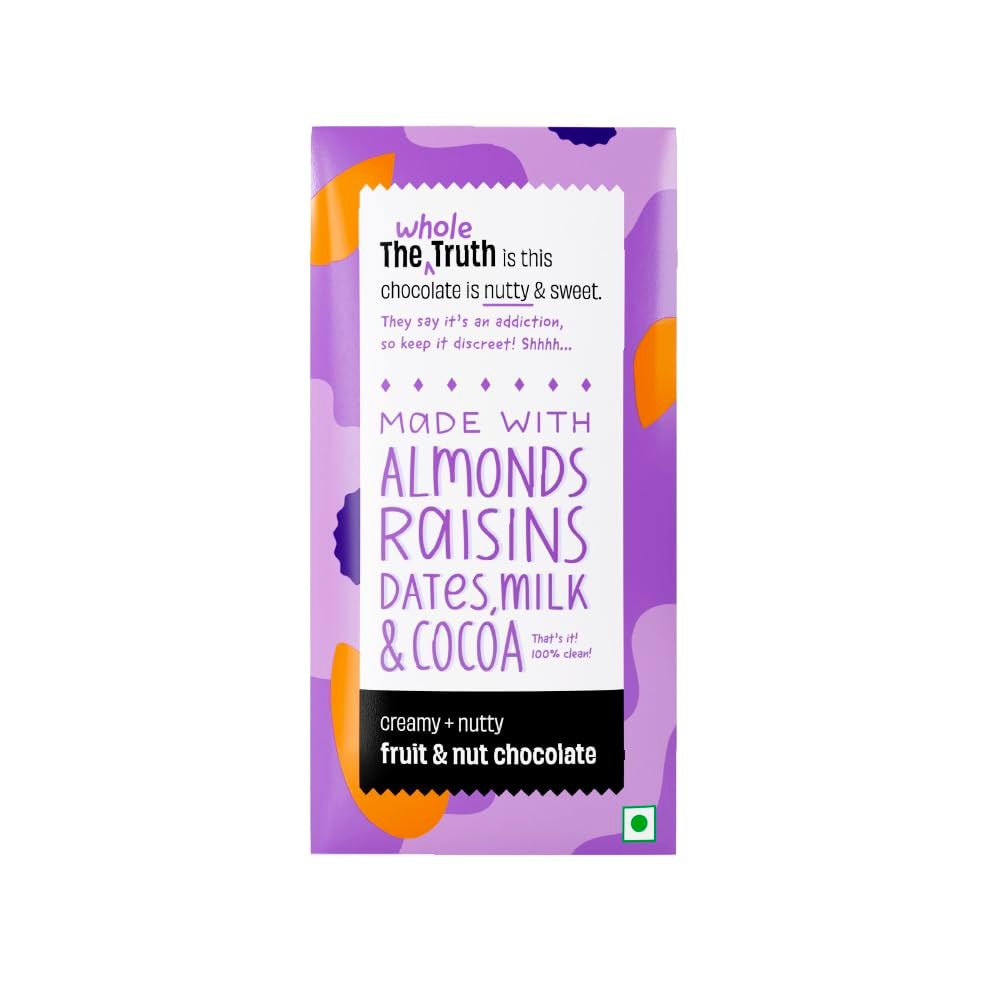 The Whole Truth Fruits And Nuts Milk Chocolate
