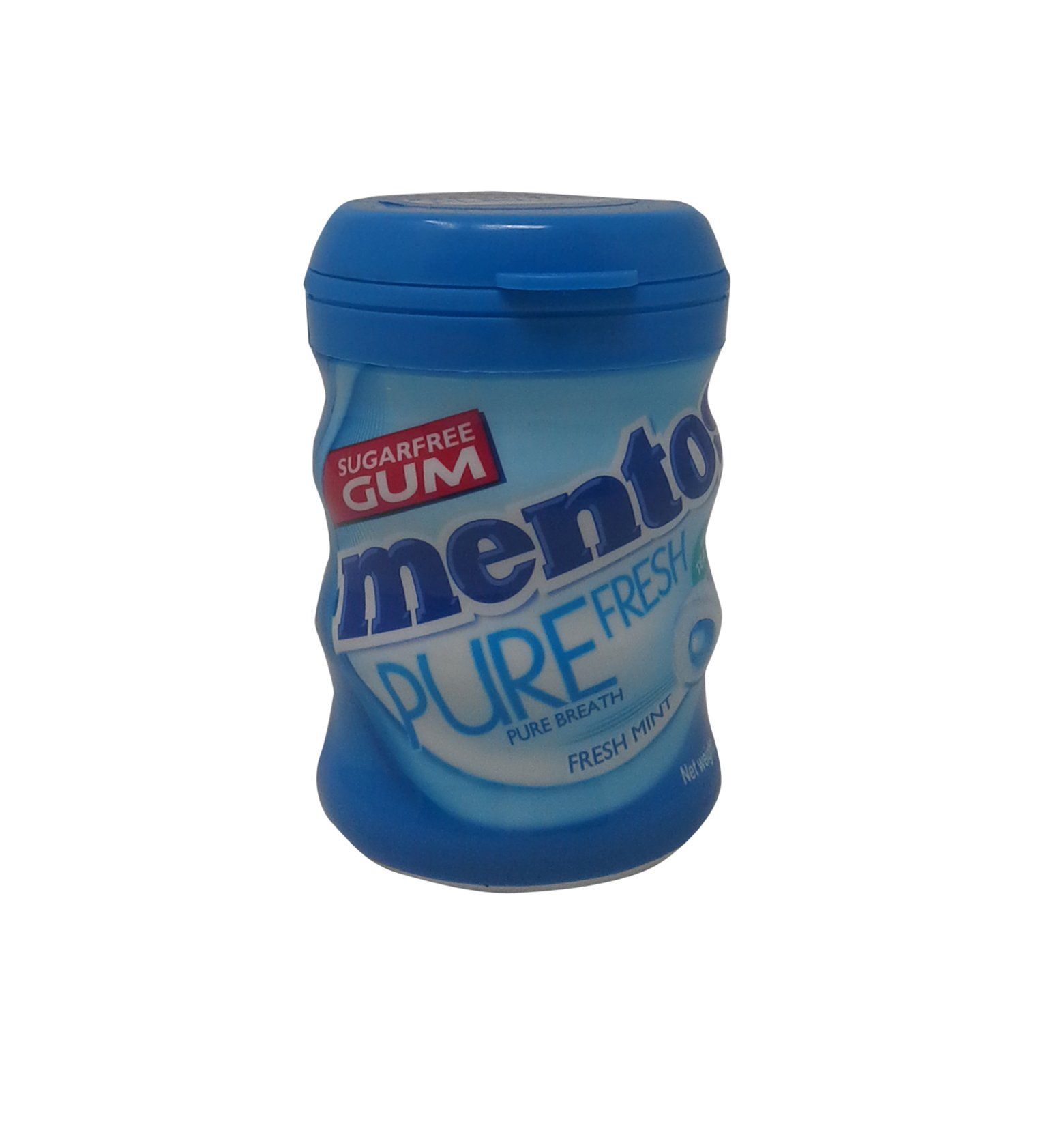 Mentos Chewing Gum, Pure Fresh Mint, 56G Bottle